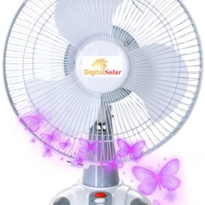 Rechargeable table fan